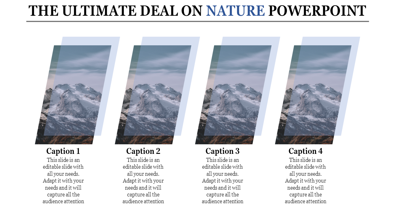 Simple Nature PowerPoint Slides Presentation Designs